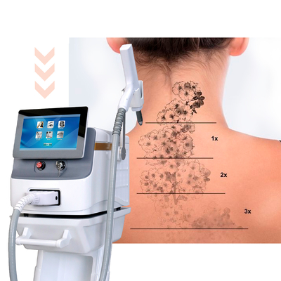 Kommerzielle OPT 585nm Picosecond Laser Maschine Tattoo Entfernung Schönheitsmaschine