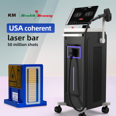 Kristalltemperatur 0-5C Laser-Haarentfernung Maschine mit 808nm Wellenlänge