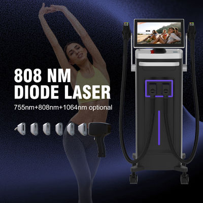 Haut- und Haaranalysator Diodenlaser-Haarentfernung Lasermaschine Laser Diode 808 755 940 1064 4 Wellenlänge Diode Laser-Haarentfernung