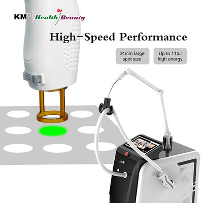 Kompaktes Lasergerät aus Alexandrit mit fortgeschrittener Kühlung und variabler Frequenz für ein komfortables Patientenerlebnis
