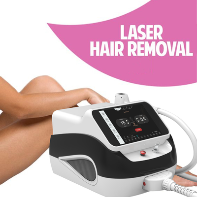 Drei-Wellen-Portable Laser-Haarentfernung Maschine für Salon Klinik Englische Sprache Option