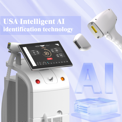 2000 Watt Diodenlaser-Haarentfernung Gerät 4 Wellenlängen 808nm 755nm 940nm 1064nm