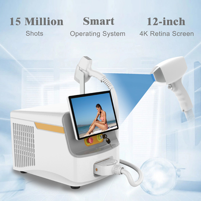 Tragbare medizinische Laser-Haarentfernung 808nm-810nm CE genehmigt