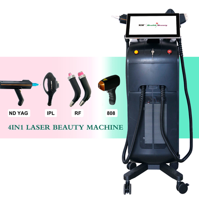 1000W 1200W 1600W Drei-Wellen-Dioden-Laser-Haarentfernungsausrüstung Platin-Titan-Laser-Haarentfernung