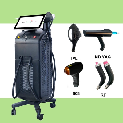 1000W 1200W 1600W Drei-Wellen-Dioden-Laser-Haarentfernungsausrüstung Platin-Titan-Laser-Haarentfernung