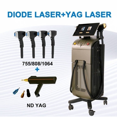 1000W 1200W 1600W Drei-Wellen-Dioden-Laser-Haarentfernungsausrüstung Platin-Titan-Laser-Haarentfernung