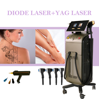 1000W 1200W 1600W Drei-Wellen-Dioden-Laser-Haarentfernungsausrüstung Platin-Titan-Laser-Haarentfernung