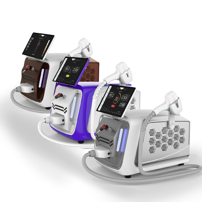 Schönheitssalon Tragbare Diodenlasermaschine 808nm-810nm Dauerhaarentfernungsanlage