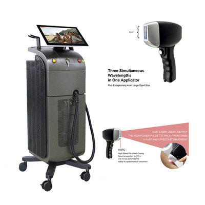 4 Wellen Dioden Haarentfernung Laser-Maschine Schönheit 2000W CE-Zulassung