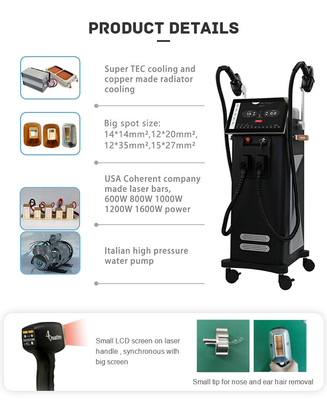 808nm 810nm 2-in-1-Dioden-Laser-Haarentfernung Maschine Salon MDSAP genehmigt