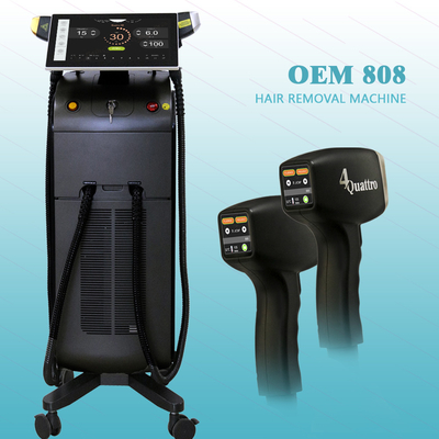 Professionelle 808nm Diode Laser Haarentfernung Schönheitsmaschine mit Schulungshandbuch