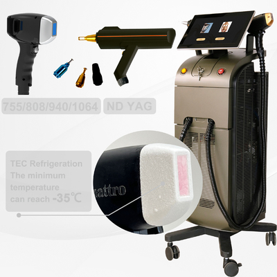 Weifang KM IPL 755 808 1064nm Diodenlaser-Haarentfernung Maschine mit präzisem Ziel