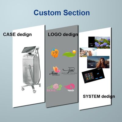 Benutzerfreundliches Diodenlaser-Haarentfernungsgerät mit integriertem Kühlsystem zur Reduzierung von Hautrötungen und Unbehagen