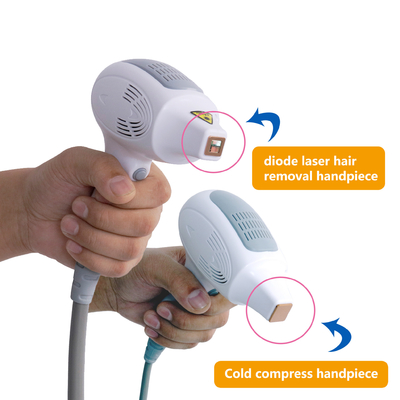 Heim Mini Portable Diode Laser Maschine stationäre Stil Enthaarungsmaschine