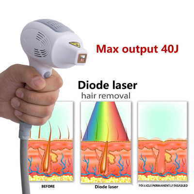 Heim Mini Portable Diode Laser Maschine stationäre Stil Enthaarungsmaschine