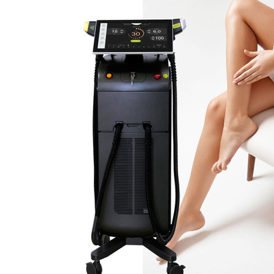 Hochleistung 1600W 2000W 2024 Schmerzlose Titan-Eis-Laser-Dioden-Haarentfernung Maschine mit drei Wellen