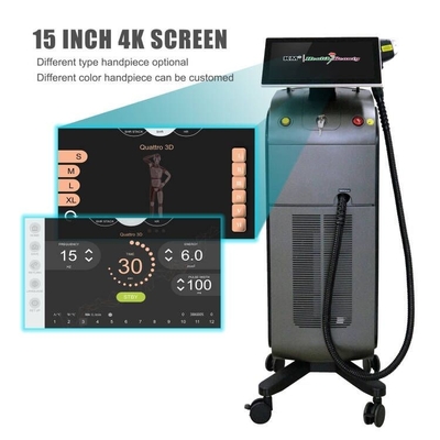 1600W Stromversorgung 808nm Diodenlaser XL Haarentfernung Epliator für stationäre Stil