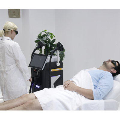 Medizinisches Eis Platin 755nm 808nm 1064nm Permanent Laser Haarentfernung 808nm Diodenlaser