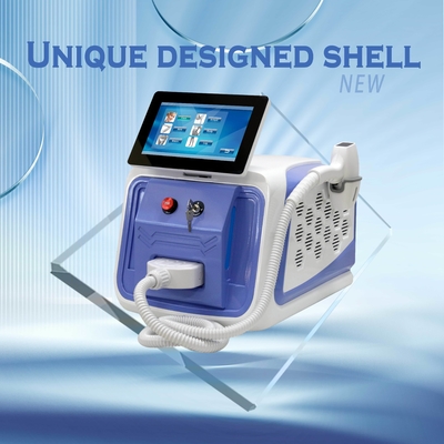 Drei-Wellenlänge-Dioden-Laser-Haarentfernung Maschine 1600W stationäre Stil