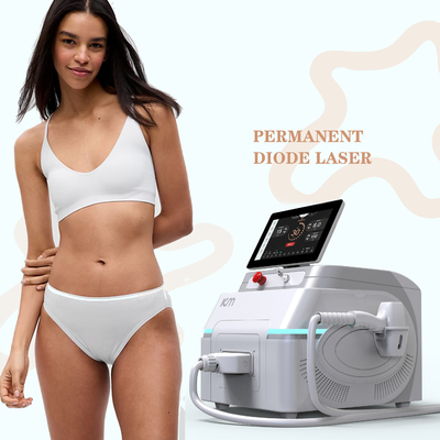 808nm 1064nm 755nm tragbare Diodenlasermaschine mit Farb-Touchscreen