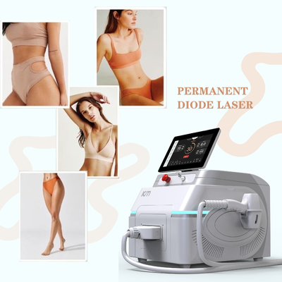 808nm 1064nm 755nm tragbare Diodenlasermaschine mit Farb-Touchscreen