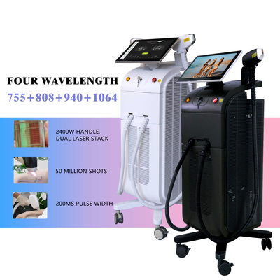 4 in 1 Diodenlaser E-Light OPT IPL Haarentfernung Maschine für Tattoo-Entfernung