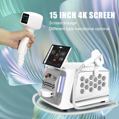 Portable 810nm Trio Depilation Diode IPL Laser Schönheitsmaschine 3 Wellenlängen