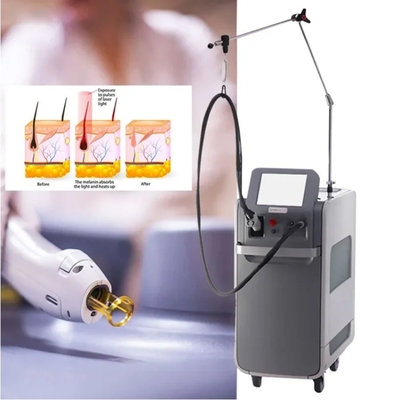 755 Wellenlänge Langpuls Nd-Yag 1064nm Alexandrit Laser Depilation für kommerzielle