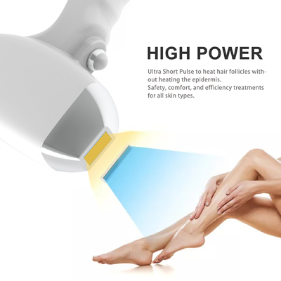Portable NO Q Switch 755nm 808 Nm Diodenlaser-Haarentfernung Maschine mit optionale Fleckengröße