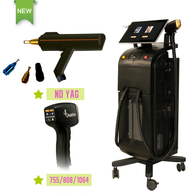 Schönheitssalon IPL Lasermaschine Haarentfernung RF Hautpflege Tätowierung Entfernung