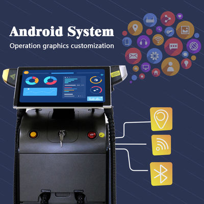 Leichtes Diodenlaser-Haarentfernungsgerät mit Rapid-Cooling-Technologie, das Beschwerden während der Behandlung minimiert