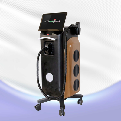 IPL Vier Wellenlängen Schmerzfreie Laser-Haarentfernung Maschine Diode 755nm 808nm 940nm 1064nm