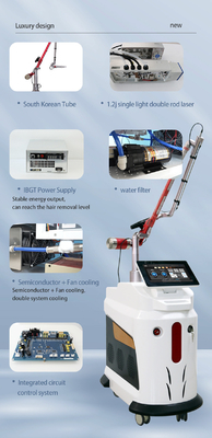 Kommerzielle Q-Switched Laser Tattoo Entfernung Maschine 1064nm 532nm 755nm