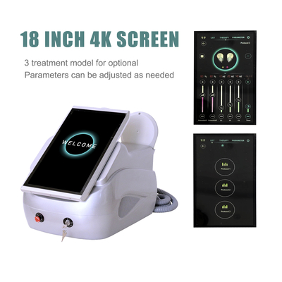Portable 13 Tesla RF EMS Schlankheitsmaschine mit 10-Zoll-Touchscreen