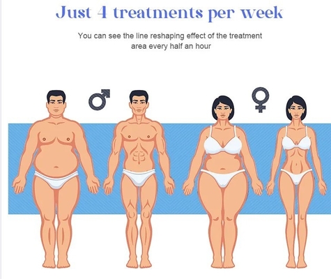 Fortgeschrittene EMS-Schlankheitsmaschine 150 Hz Frequenz zur Cellulite-Reduktion