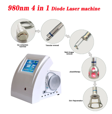 50W 980 Nm Diodenlaser Spinnenvenenentfernung für Blutgefäßbehandlung