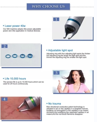 OEM ODM 980nm Diodenlasermaschine Portable Nagelpilzbehandlung Lasergerät