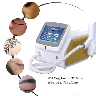 Portable Nd YAG Laser Tattoo Entfernung Maschine 1064nm 532nm 1320nm Wellenlänge