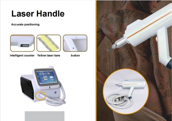 Portable Nd YAG Laser Tattoo Entfernung Maschine 1064nm 532nm 1320nm Wellenlänge