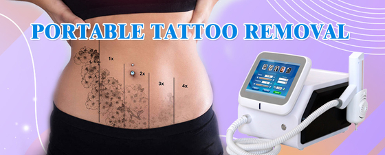 Medizinische Nd YAG Haarentfernung Maschine 1064nm 532nm Laser Tattoo Entfernung Ausrüstung