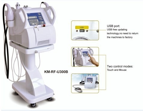 100W Kavitation RF Vakuum Schlankheitsmaschine Desktop Ultraschall Kavitation Maschine 40k