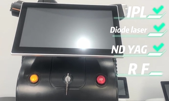 Kommerzielle Multifunktionsschönheitsmaschine 755nm 808nm 1064nm Für IPL Opt Laser Haarentfernung
