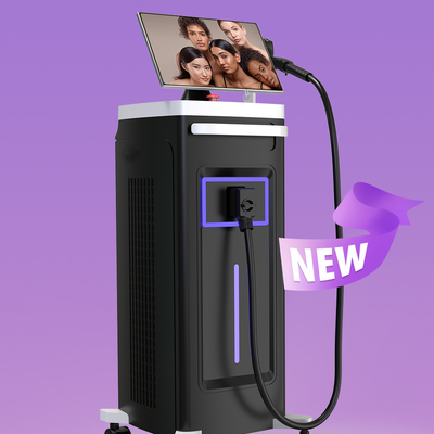 808nm Kommerzielle Verwendung Spa-Salon Laser-Haarentfernung mit Ultra-niedrigen Temperaturen