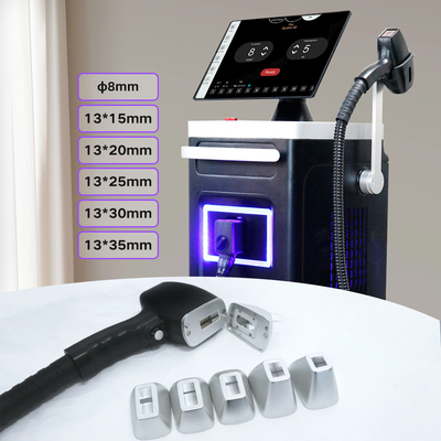 808 Diode Laser Eis Haare Entfernen Maschine 4 Wellenlängen 1064nm Wechselbare Fleckengröße Android-System