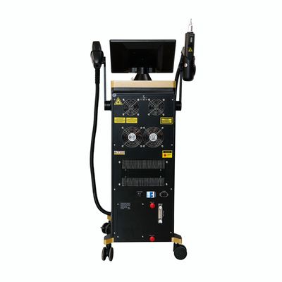 2 in 1 Laserdiodenmaschine Portable und stationäre Tattoo Entfernung 810nm 808nm Q-Switched ND Yag Diode Laser 810nm