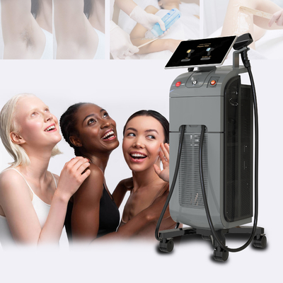 Titan-Eisdioden-Laser-Epilator Epilations-Haarentfernung Maschine zum Verkauf mit 3 Wellenlängen 755 808 1064nm Alle Hauttyp