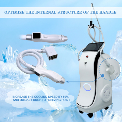 Multifunktionale Hautverjüngung und Haarentfernung Laser RF IPL ND YAG Laser Maschine
