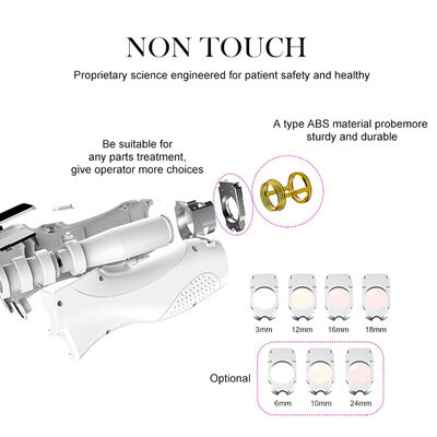 Kompaktes Lasergerät aus Alexandrit mit fortgeschrittener Kühlung und variabler Frequenz für ein komfortables Patientenerlebnis
