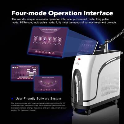 Picosecond Laser Tattoo Entfernung Maschine Pico Laser Picolaser Stift Tattoo Ausrüstung Zubehör Augenbrauen Entfernung Profi ND YAG